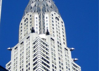Cúpula del gratacels Chrysler Building, a Nova York
