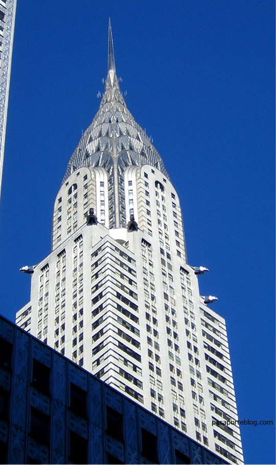 Cúpula del gratacels Chrysler Building, a Nova York